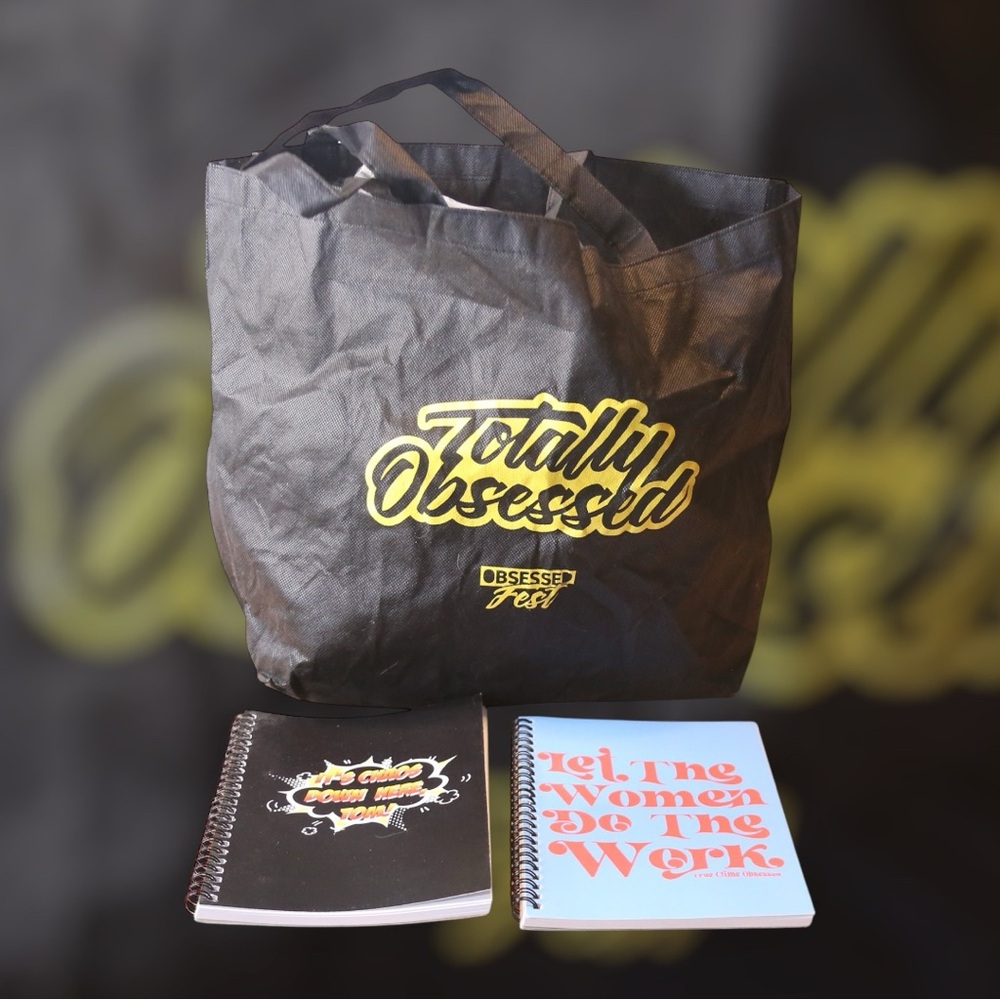 3/$15 TCO Obsessedfest Bag and Notebooks